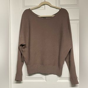 M Boutique wide neck, long sleeve sweater